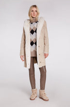 Taupe Faux Leather Trousers