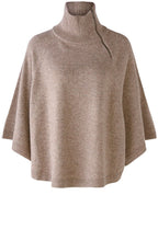 Taupe Fine Knit Poncho