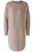 Taupe Melange Knitted Dress