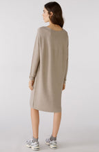 Taupe Melange Knitted Dress