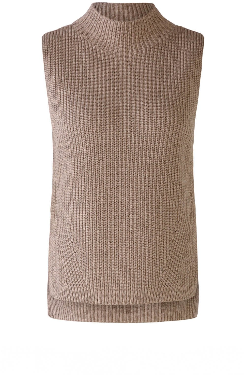 Taupe Melange Longer Length Slip Over