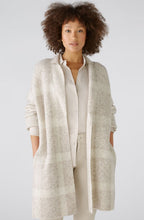 Taupe Oversized Knitted Coat