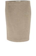 Taupe Soft knit Skirt