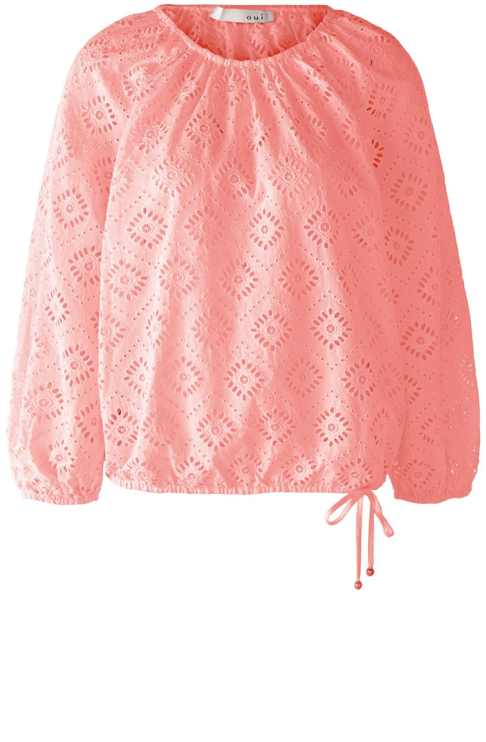 Tea Rose Broderie Anglaise Blouse