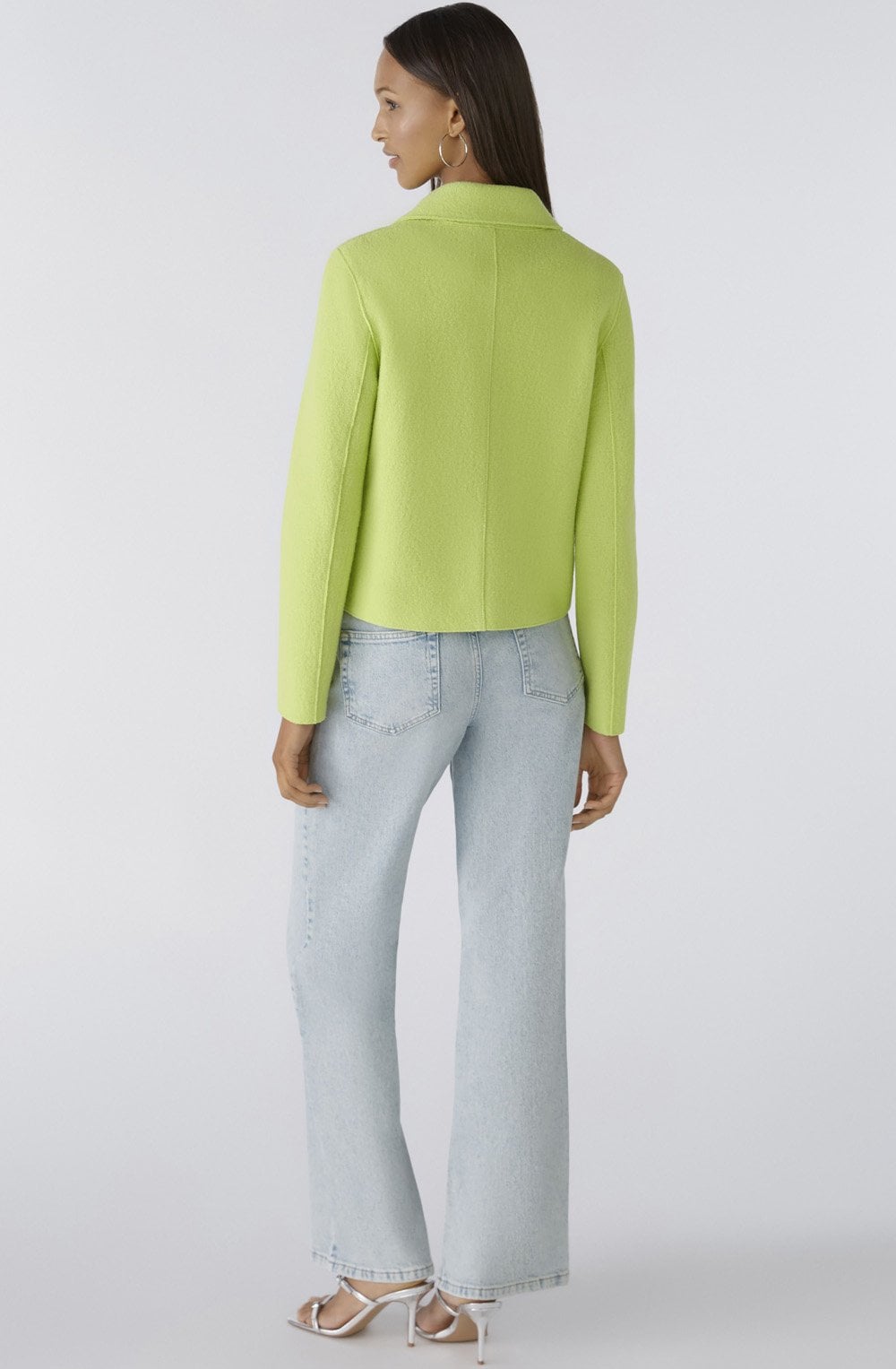 Tender Shoots Boiled Wool Caban Jacket