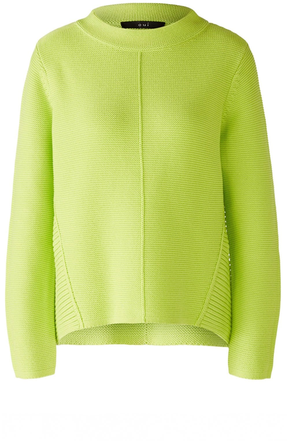 Tender Shoots Contrast Knit Jumper