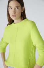 Tender Shoots Contrast Knit Jumper