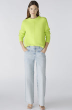 Tender Shoots Contrast Knit Jumper
