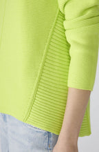 Tender Shoots Contrast Knit Jumper