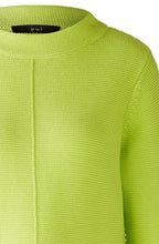 Tender Shoots Contrast Knit Jumper