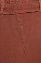Terracotta Belted Shorts