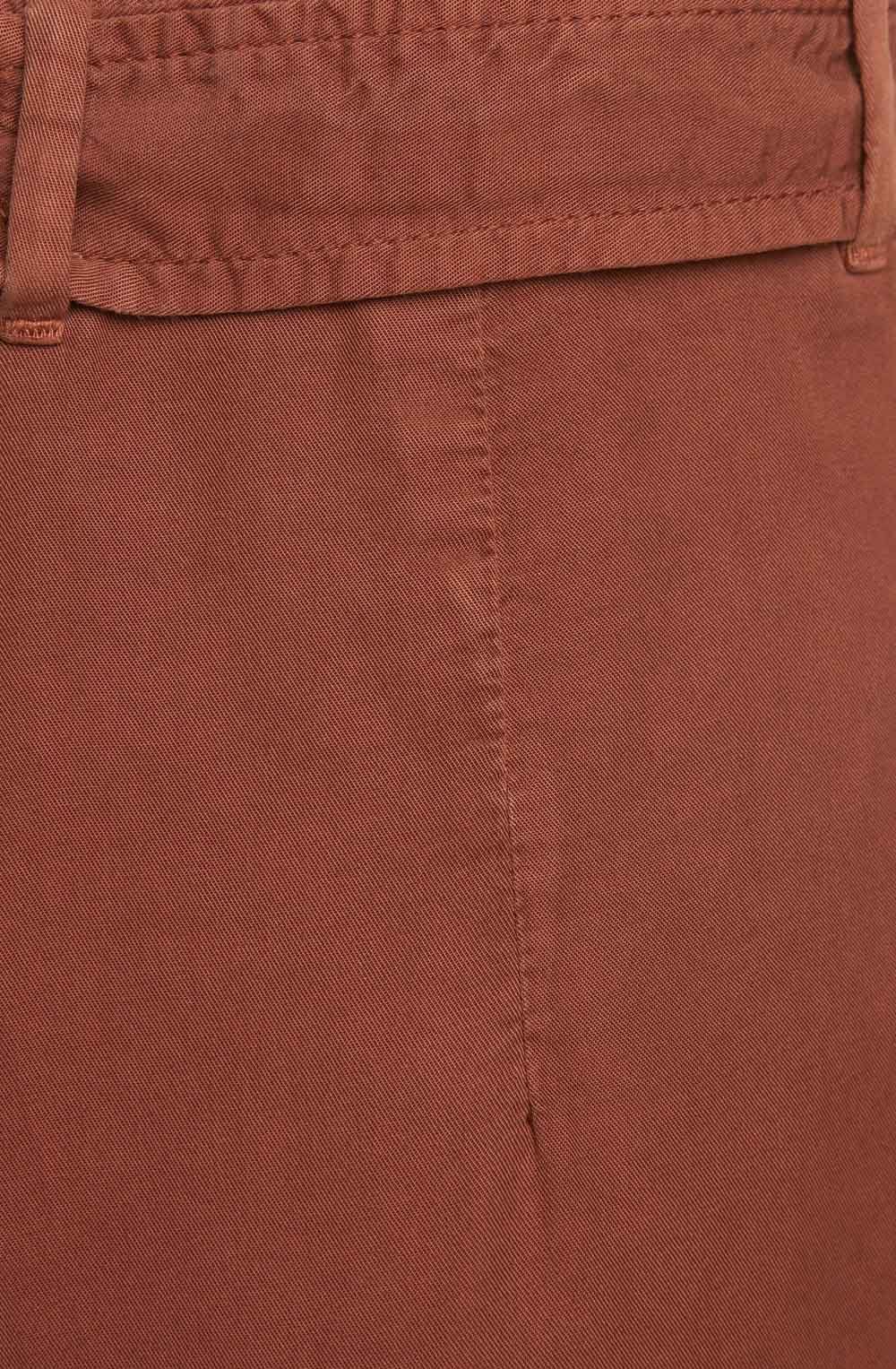 Terracotta Belted Shorts