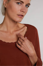 Terracotta Fine Knit Jumper