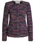 Textured Woven Stripe Jacket
