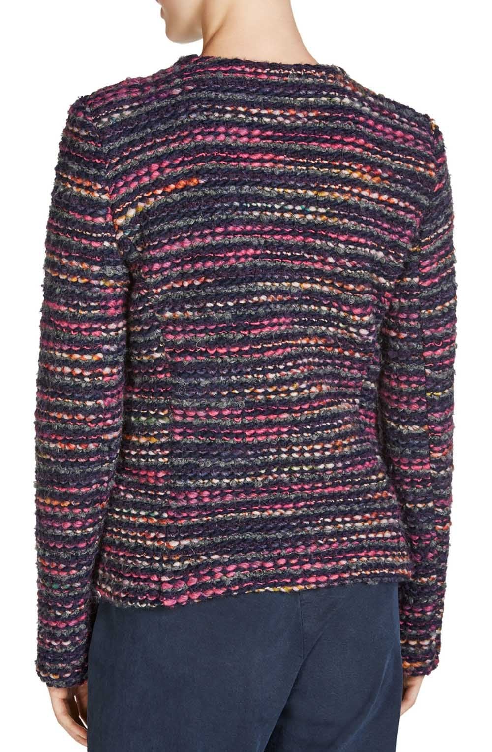 Textured Woven Stripe Jacket