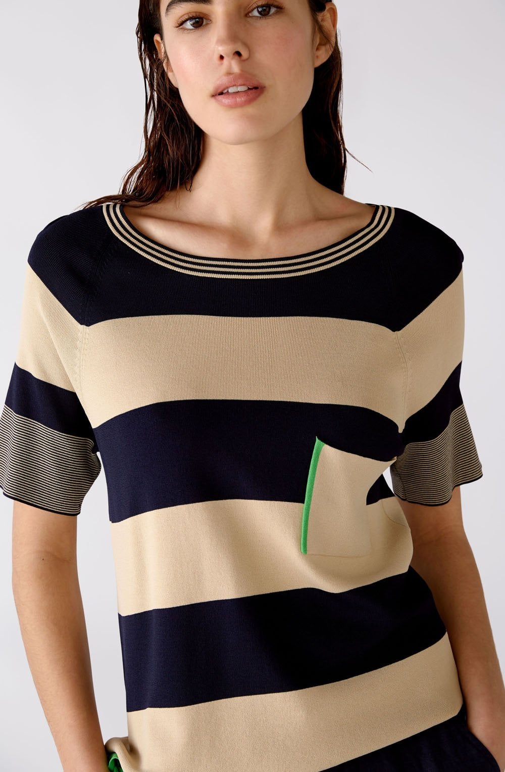 Tie Detail Fine Knit Top