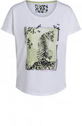 Tiger Design T Shirt