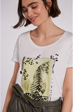 Tiger Design T Shirt