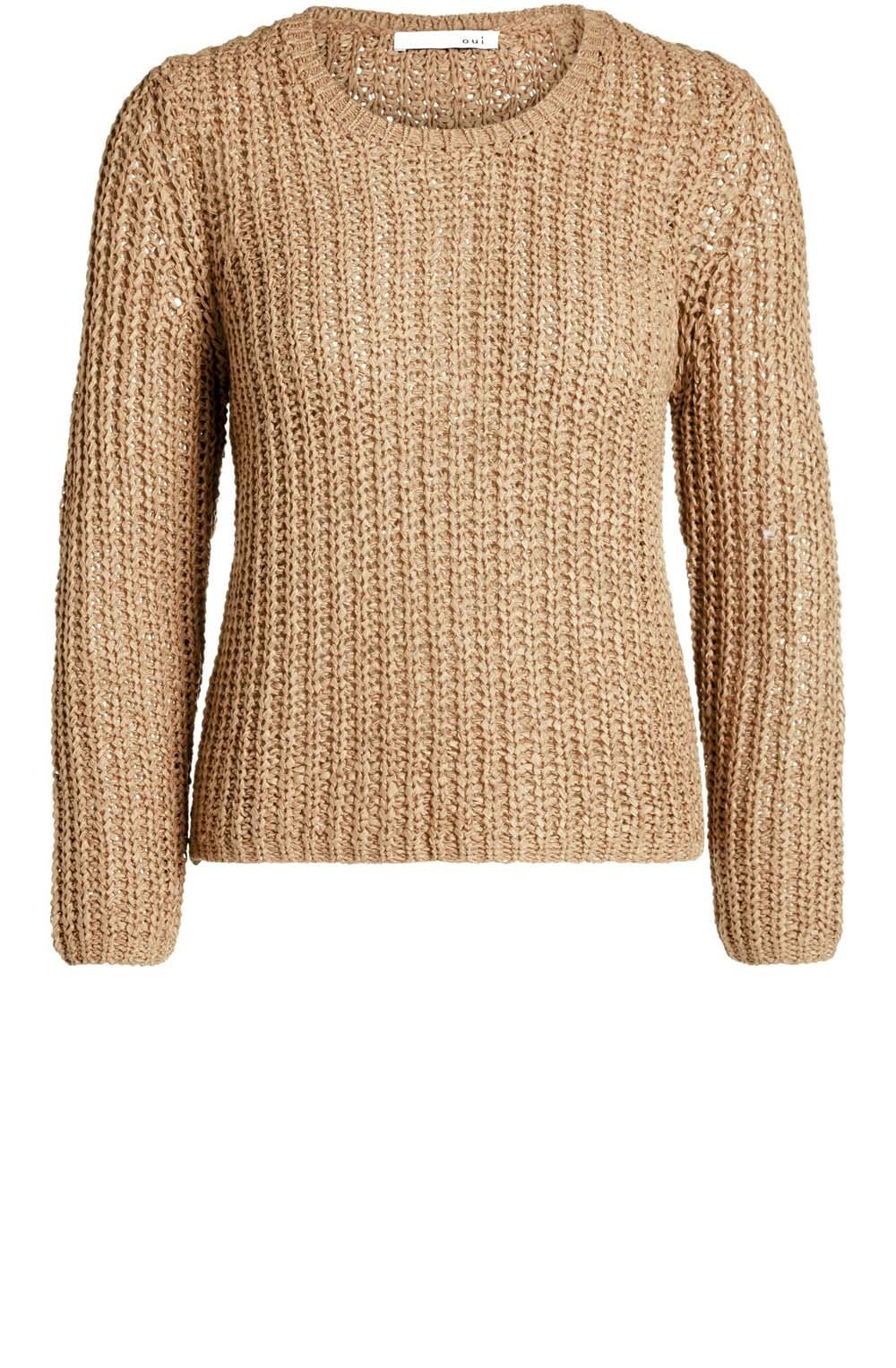Tigers Eye Chunky Knit Sweater