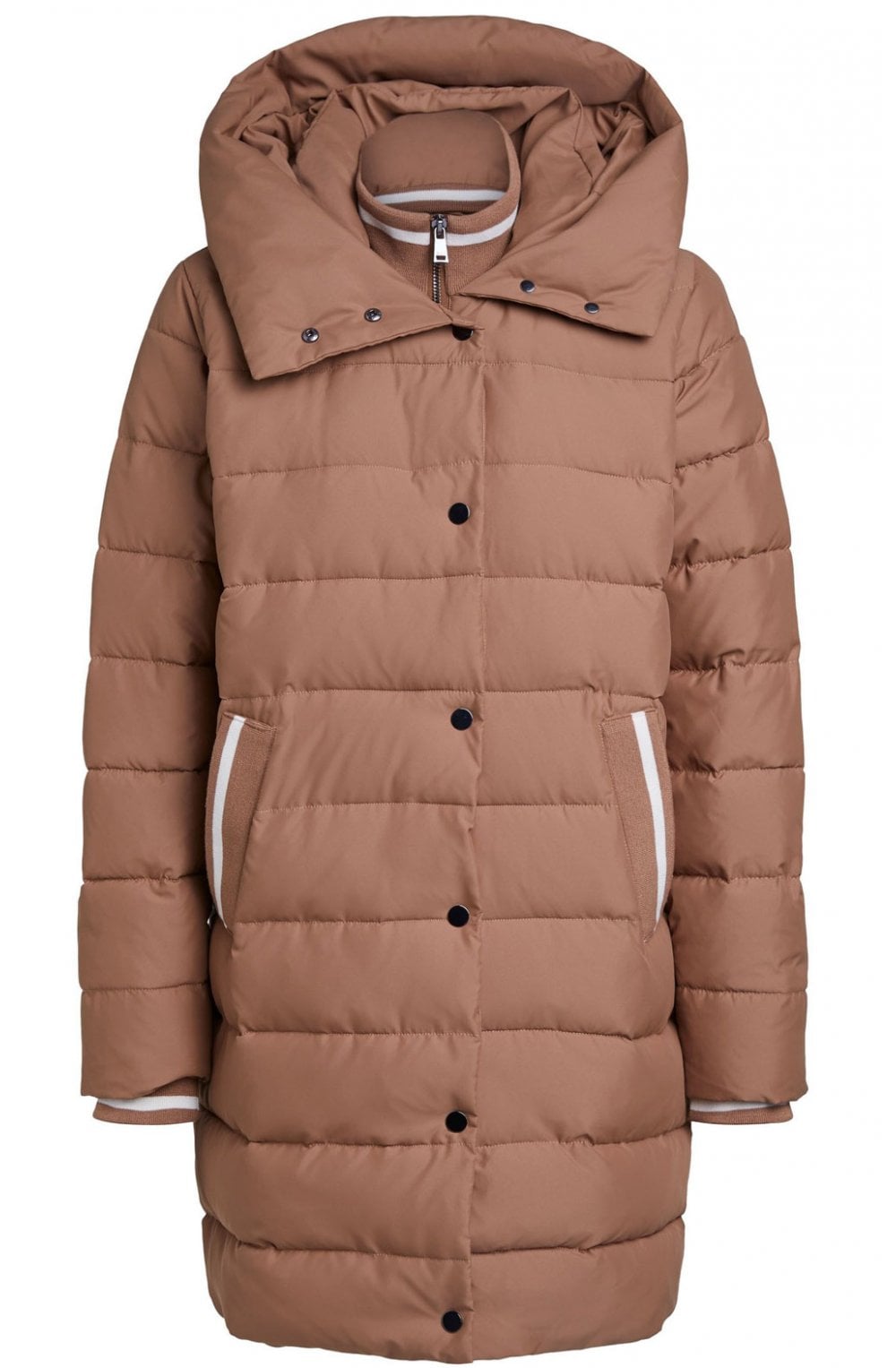 Toasted Coconut Quilted Coat