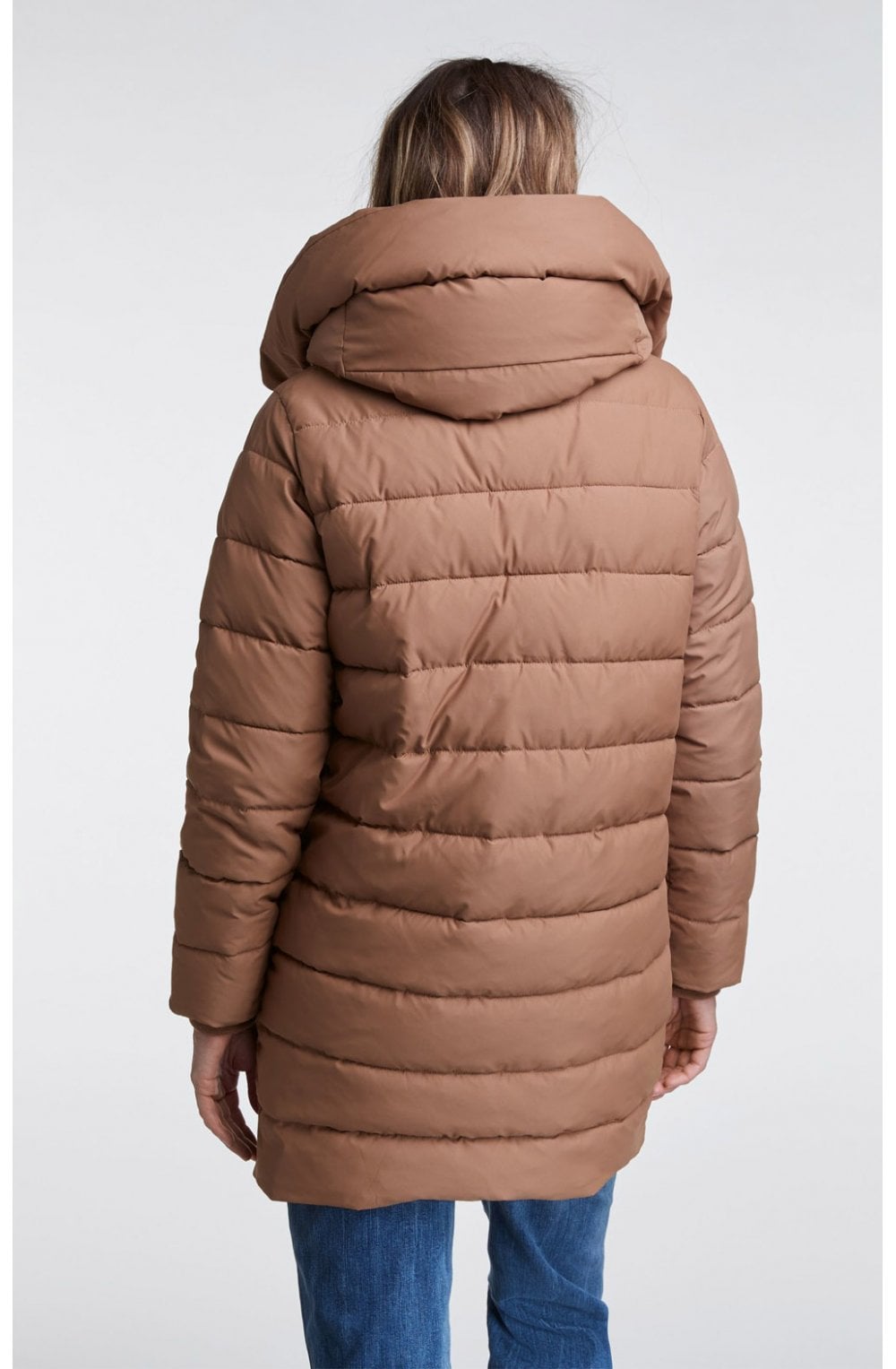 Toasted Coconut Quilted Coat