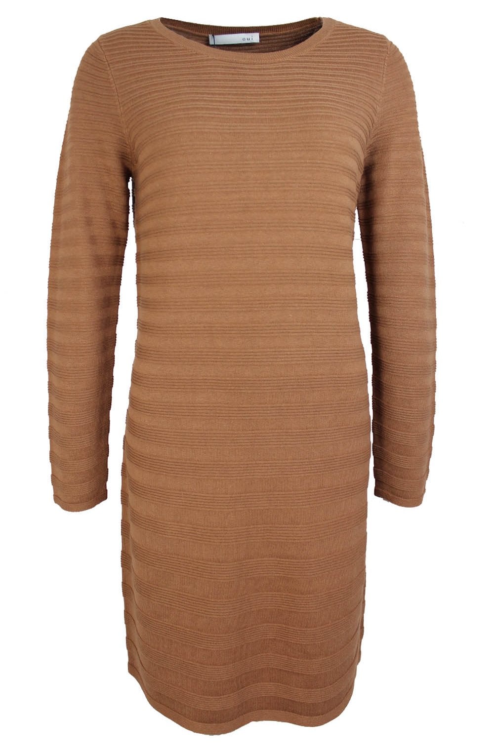 Toasted Coconut Ribbed Dress