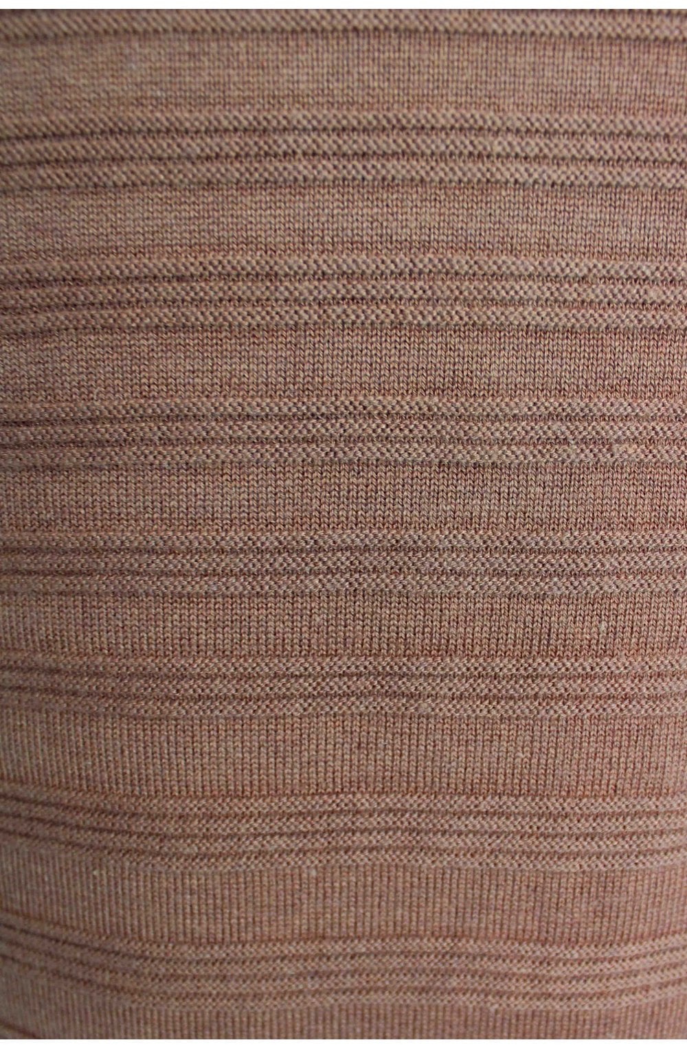 Toasted Coconut Ribbed Dress
