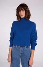 True Blue Fine Knit Jumper