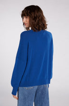 True Blue Fine Knit Jumper