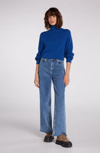 True Blue Fine Knit Jumper
