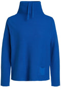 True Blue Fine Rib Jumper