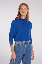 True Blue Fine Rib Jumper