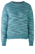 Turquoise Blue Chunky Knit Jumper