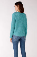 Turquoise Green Chunky Knit Jumper