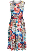 Venetian Print Tea Dress