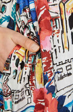 Venetian Print Tea Dress