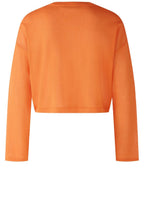 Vermillion Orange Super Lightweight Cardigan