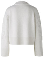 Very Light Grey Look Star Letters Jumper