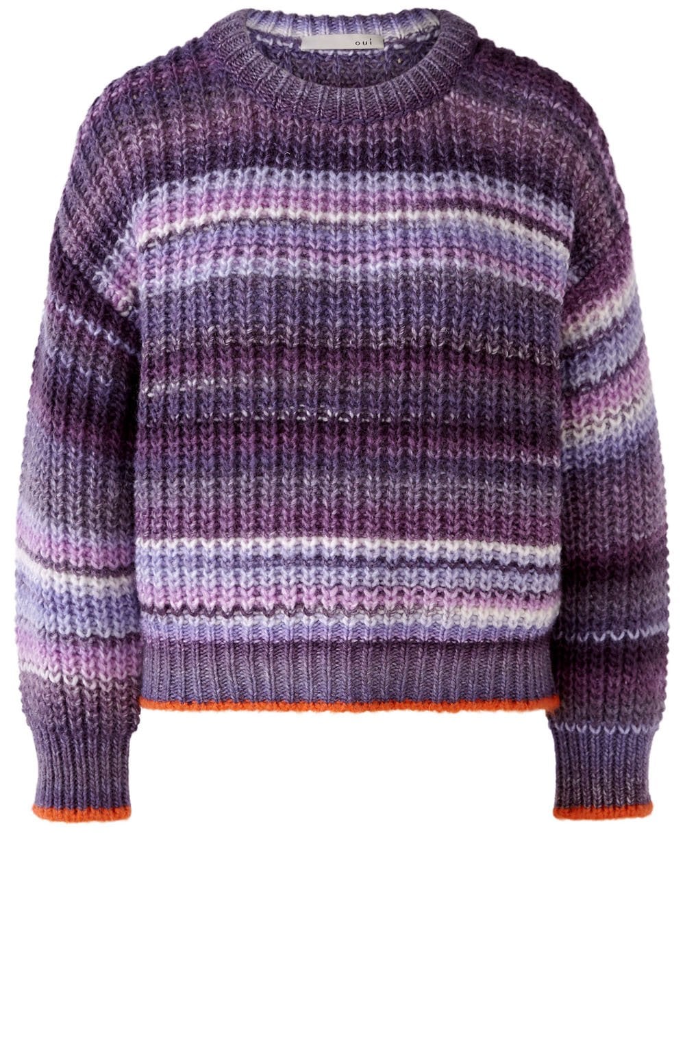 Violet and Lilac Chunky Knit Jumper
