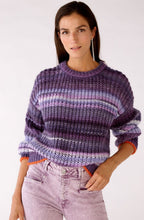 Violet and Lilac Chunky Knit Jumper