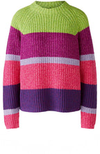 Violet Striped Iconic Mix Jumper