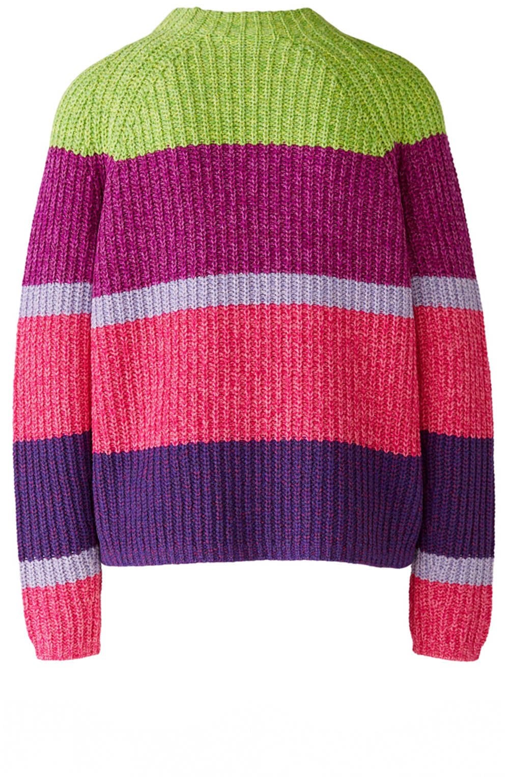 Violet Striped Iconic Mix Jumper