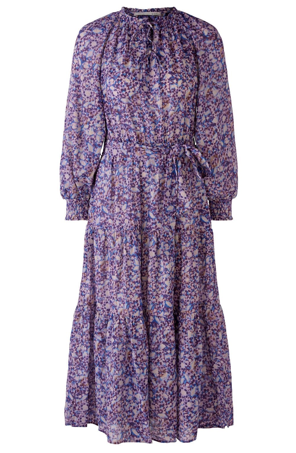 Violet Tiered Dress