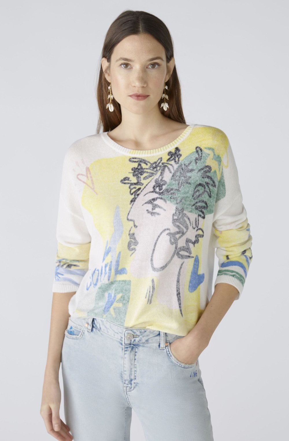 Vitamin Sea Inside Print Jumper