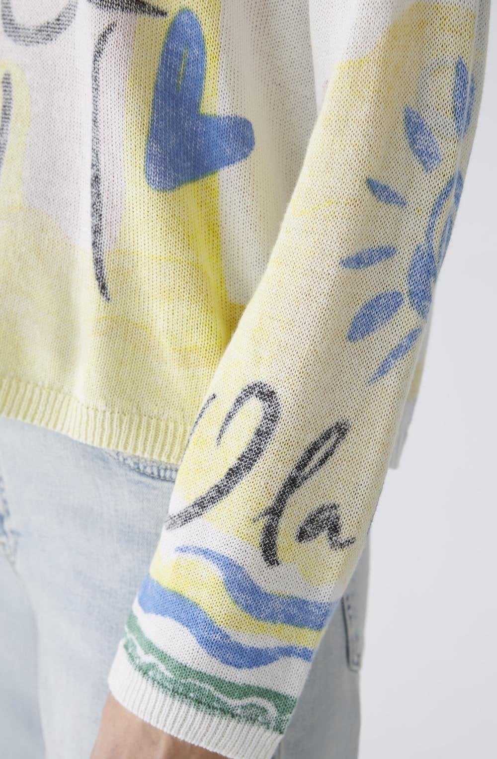Vitamin Sea Inside Print Jumper