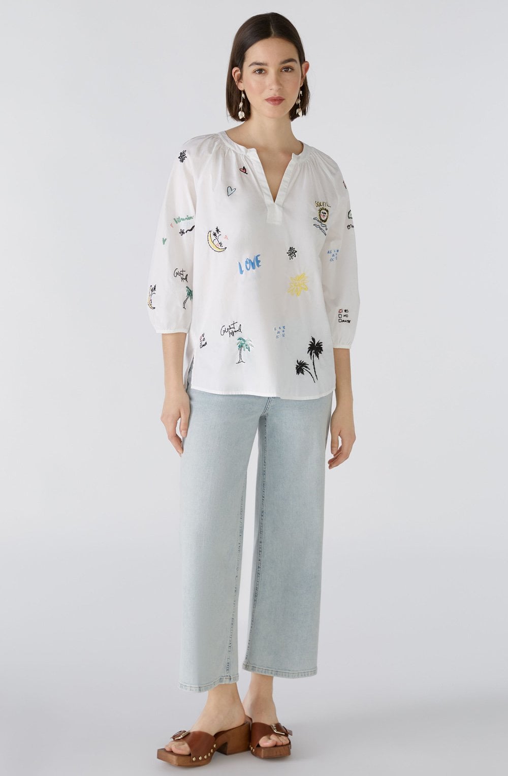 Vitamin Sea Optic White Cotton Tunic