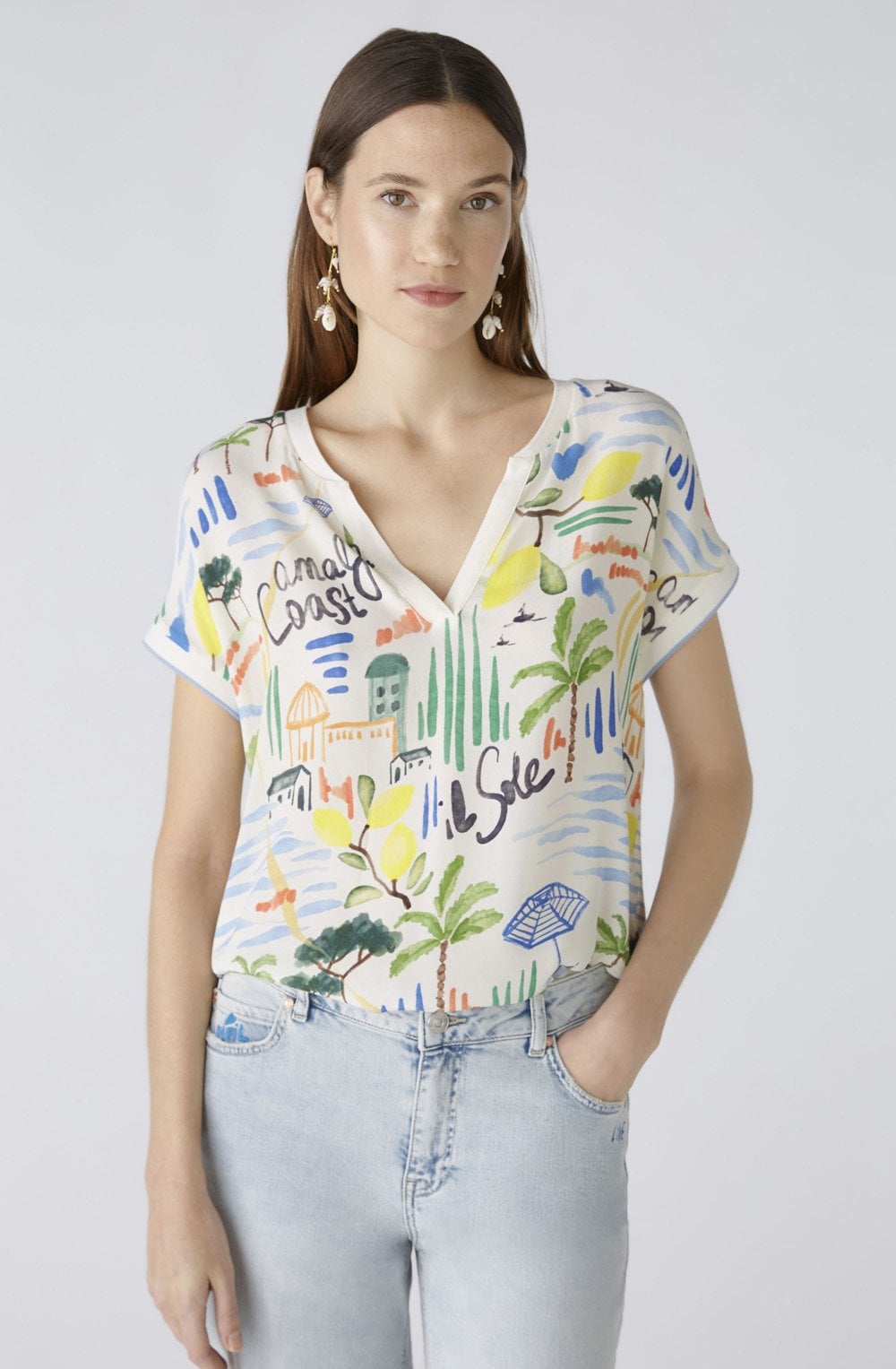 Vitamin Sea Tunic Style Blouse