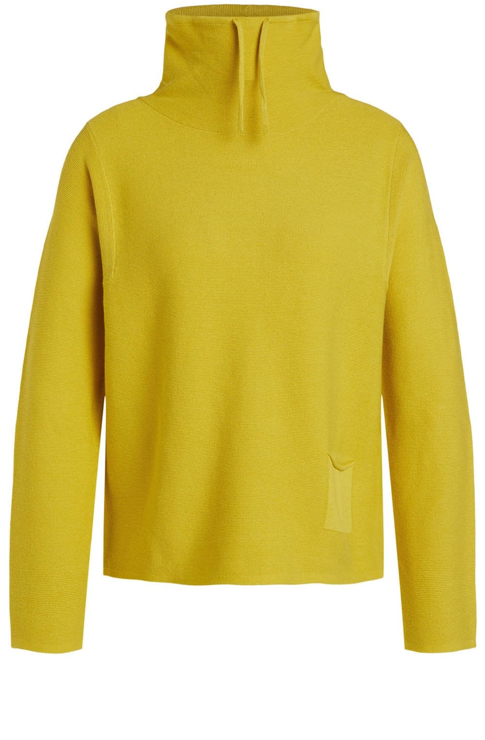 Warm Olive Fine Rib Jumper