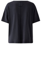 Washed Out Black Floral Love T Shirt