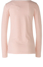 White and Pink Striped Jersey